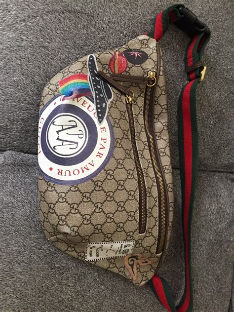 gucci heritage hip pack|the real real gucci backpack.